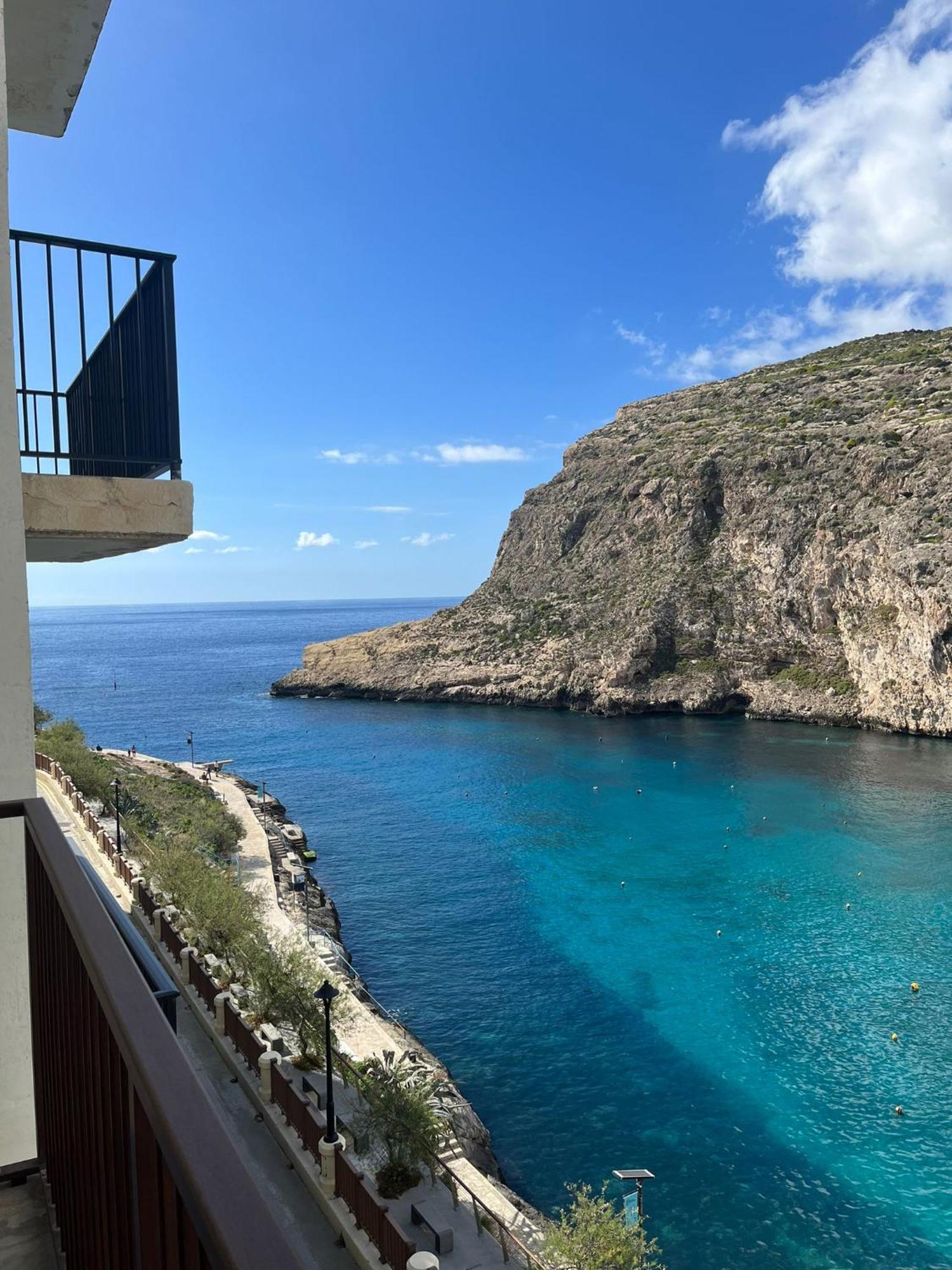Seafront Apartment With Amazing Sunset View Xlendi Exterior foto